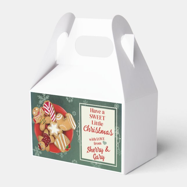 Navidades caja de regalo personalizada de vacacion (Front Side)