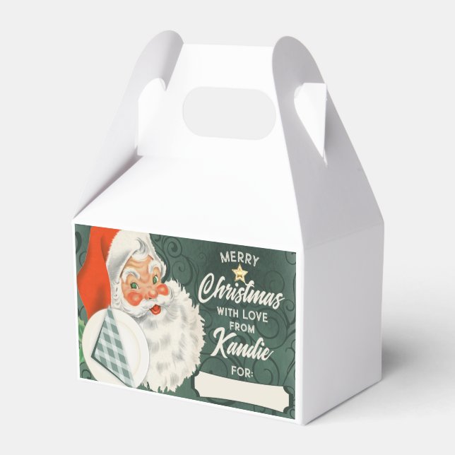 Navidades caja de regalo personalizada de vacacion (Front Side)