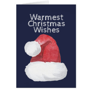 Navidades cálidos/Santa Hat/Personalize