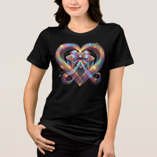 Navidades Camisa del corazón, Regalo, Cereza, Colo