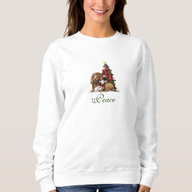 Navidades Camisas sudaderas básicas para mujeres d (Anverso)