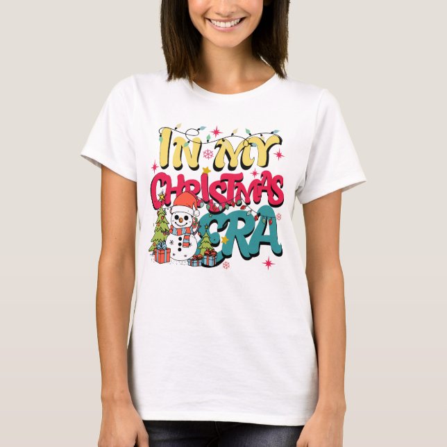 Navidades Camiseta de vacaciones de familia de cam (Anverso)