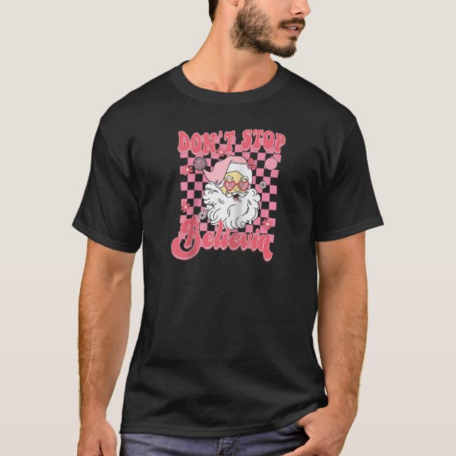 Navidades Camisetas mujeres no detienen a san rosa (Anverso)