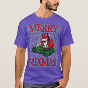 Navidades camisetas suéter feas Hip Hop Santa