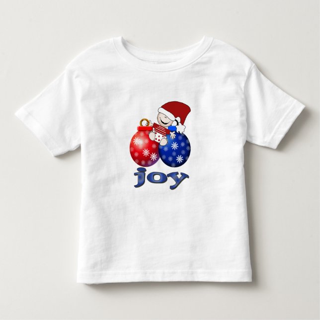 Navidades Camisetas y Regalos de Alegría Infantil (Anverso)