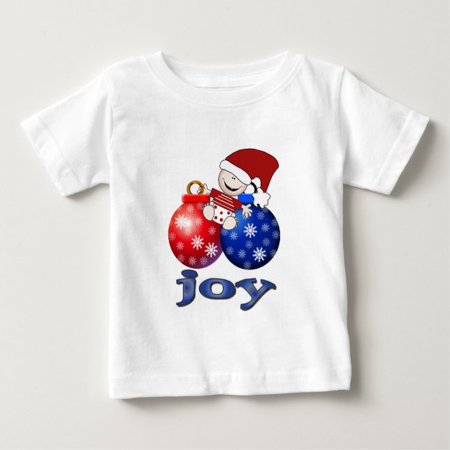 Navidades Camisetas y Regalos de Alegría Infantil (Anverso)