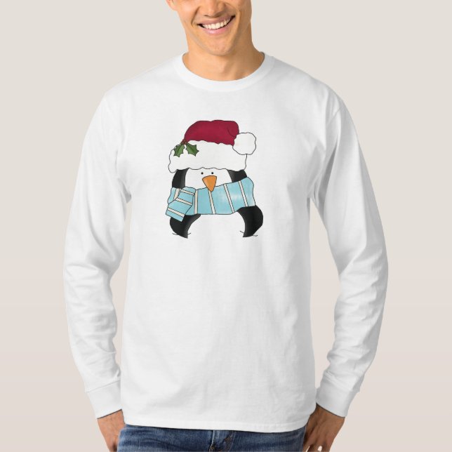 Navidades camisetas y regalos de pingüino (Anverso)