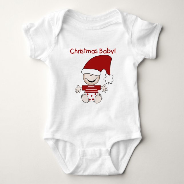 Navidades Camisetas y Regalos para bebés (Anverso)