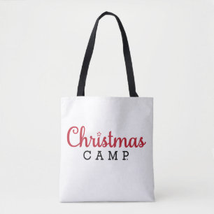 Navidades Camp Tote Bag Bolsas de Navidades