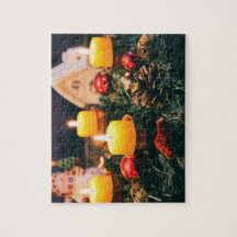 Navidades Candle Jigsaw Puzzle