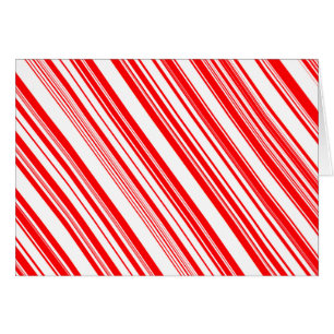 Navidades Candy Cane Holidays Red White Stripes
