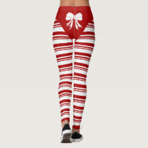 Navidades Candy Cane Leggings