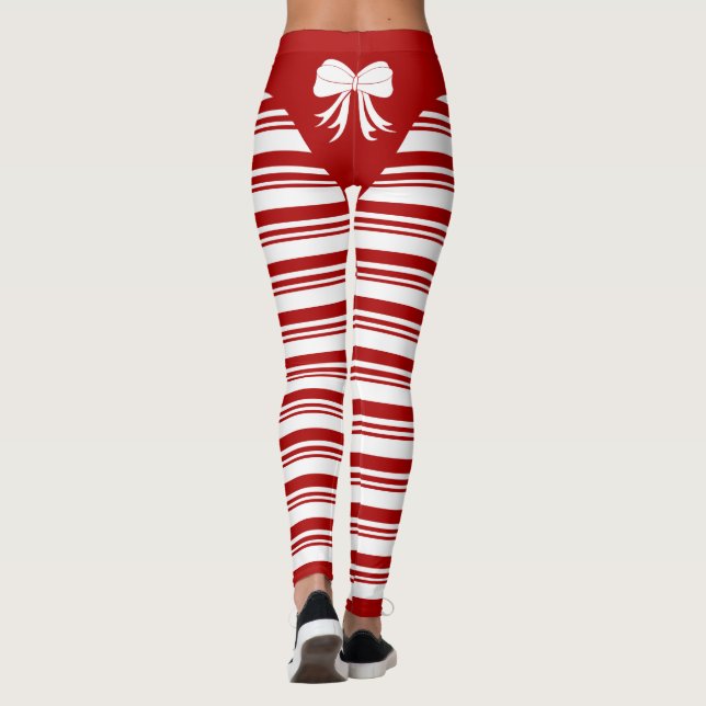 Navidades Candy Cane Leggings (Reverso)