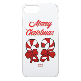 Navidades Candy Canes Apple iPhone Funda 8/7