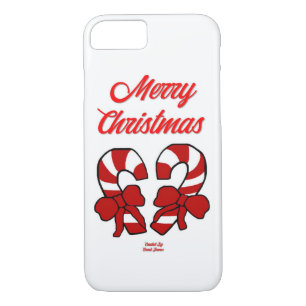Navidades Candy Canes Apple iPhone Funda 8/7