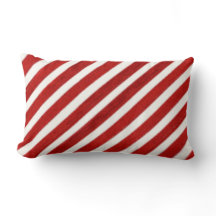Navidades candycane almohada patrón festividad
