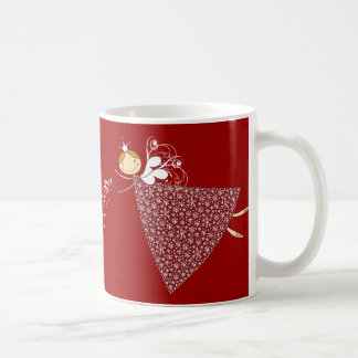 Navidades caprichosos de copas de nieve Fairy Ange