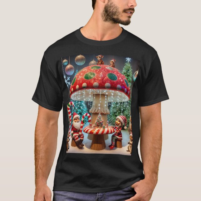 Navidades caprichosos Diseño de camisetas hondas (Anverso)