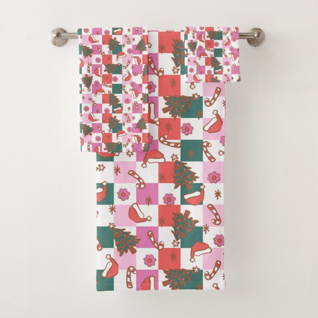 Navidades caprichosos saludan a Santa Hat y Candy  (In situ)