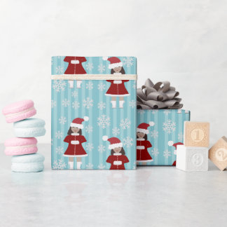 Navidades Carol Chica Papel de ajuste