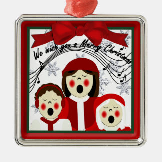 Navidades Carolers Ornamento Premium