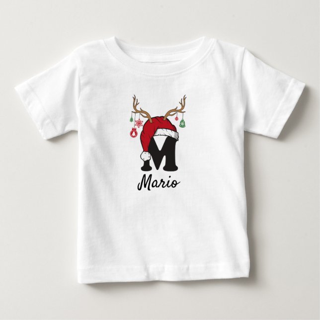 Navidades Carta Camisa Para Niños (Anverso)