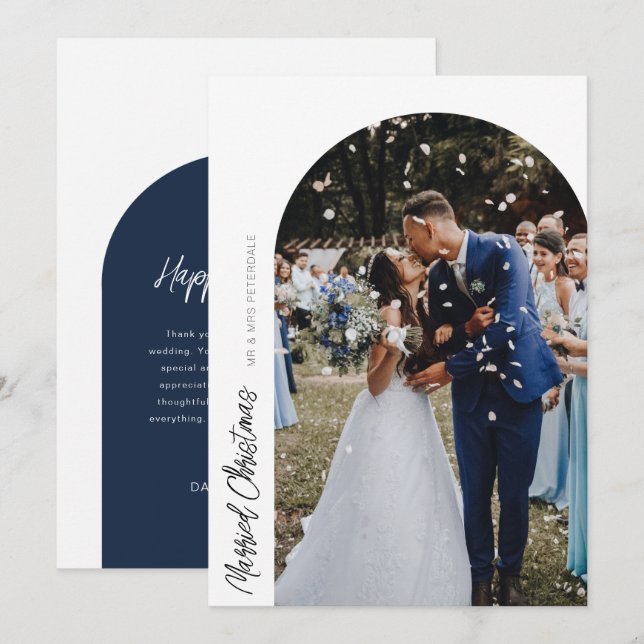 navidades casados archboda invitación (Anverso / Reverso)