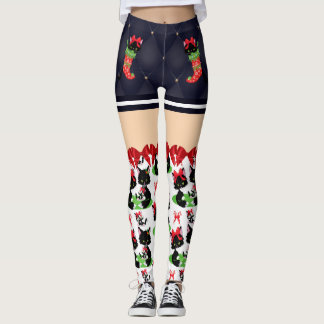 NAVIDADES CAT LEGGINGS