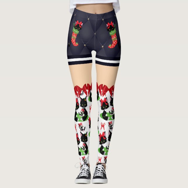 NAVIDADES CAT LEGGINGS (Anverso)