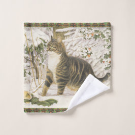 NAVIDADES CAT WASH CLOTH