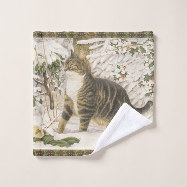 NAVIDADES CAT WASH CLOTH (Toallita)