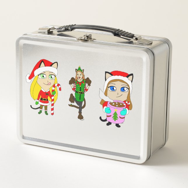 Navidades Catgirls (Anverso)