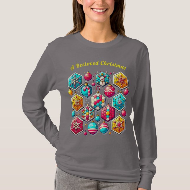 Navidades cautivados - Camiseta de Honeycomb festi (Anverso)