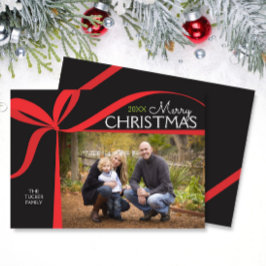 Navidades ceden tarjeta de foto de Navidad