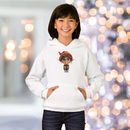 Navidades Chicas Elf Chica Hoodie