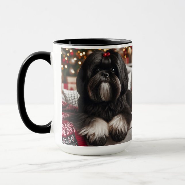 Navidades chiitas negros de Tzu en la Copa de taza (Izquierda)