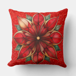 Navidades clásicos almohada de relleno de búfalo