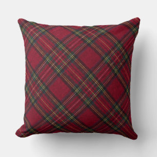 Navidades clásicos almohada de relleno de búfalo
