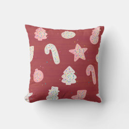 Navidades cocina Cojín decorativo rojo