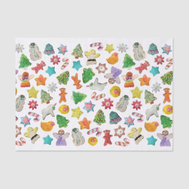 Navidades cocina papel de tejidos (Anverso)