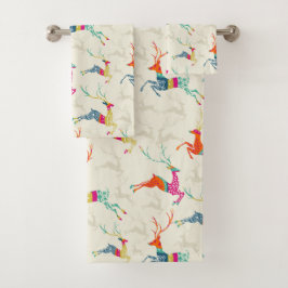 Navidades coloridos Bonitos de renos