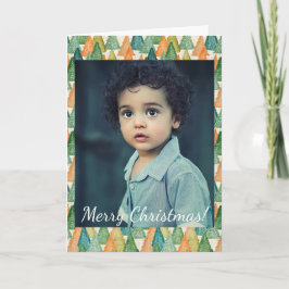 Navidades coloridos bosques de árboles de la Everg