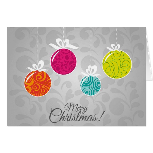 Navidades coloridos y bonitos decoraciones (Anverso (Horizontal))