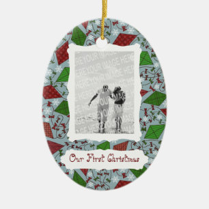 Navidades Cometas, ornamento de fotos