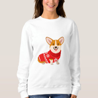 Navidades cómodos Corgi Sweater