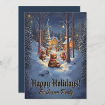 Navidades con 13, Felices Fiestas, tarjeta de Navi