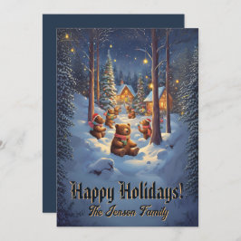 Navidades con 13, Felices Fiestas, tarjeta de Navi