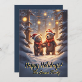 Navidades con 14, Felices Fiestas, tarjeta de Navi