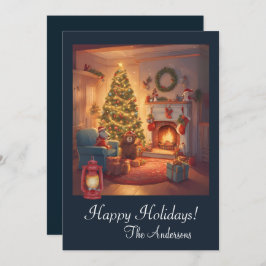 Navidades con 9, Felices Fiestas, tarjeta de Navid