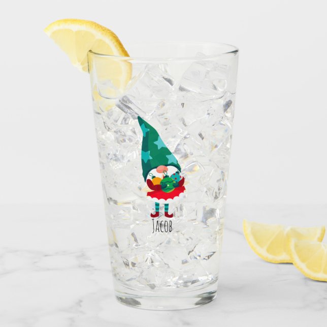 Navidades con adornos navideños (Anverso (hielo))